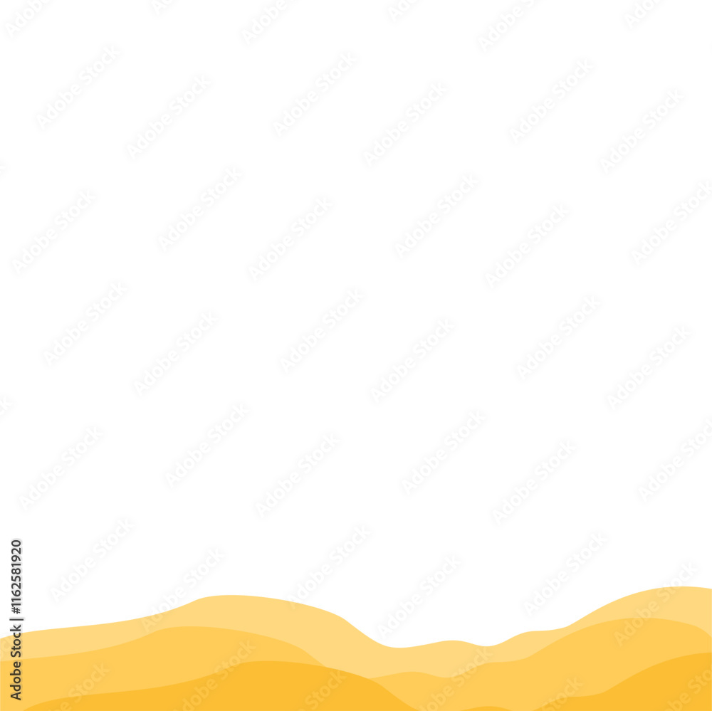 Obraz premium Desert Illustration