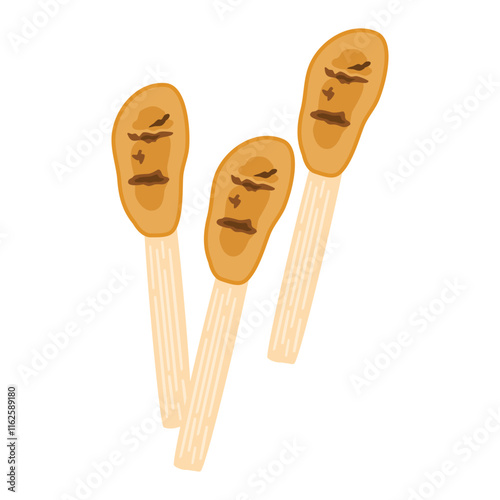 Balinese satay Lilit indonesian food