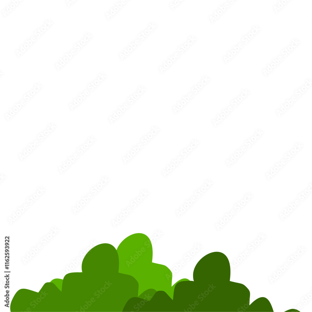Bush Vector Illustration Bush Vector Illustration