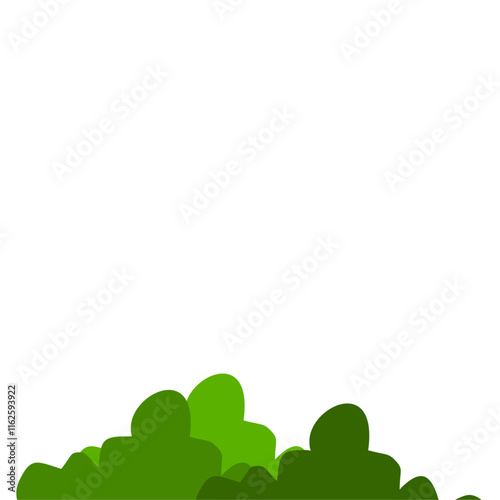  Bush Vector Illustration