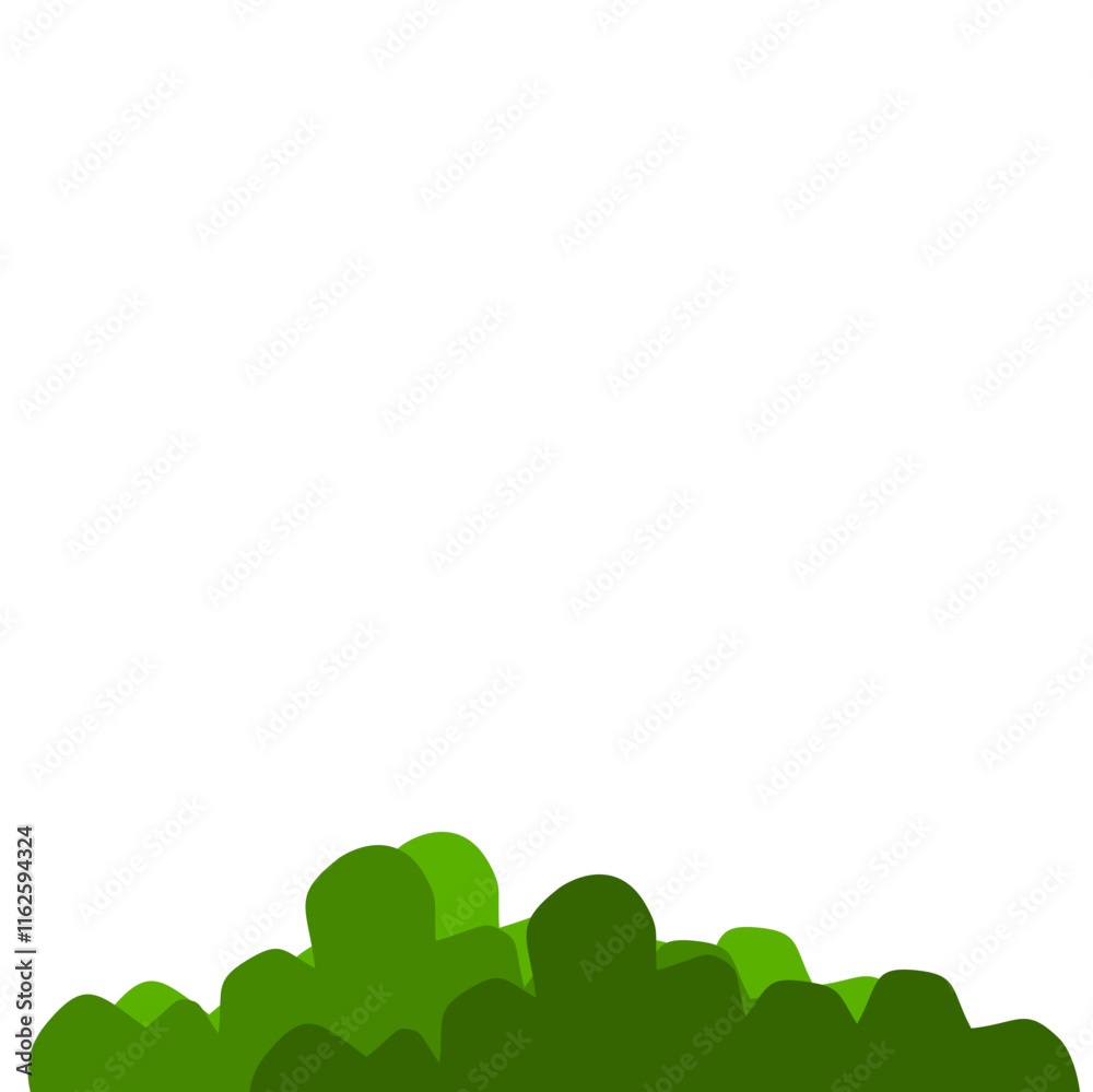 Bush Vector Illustration Bush Vector Illustration