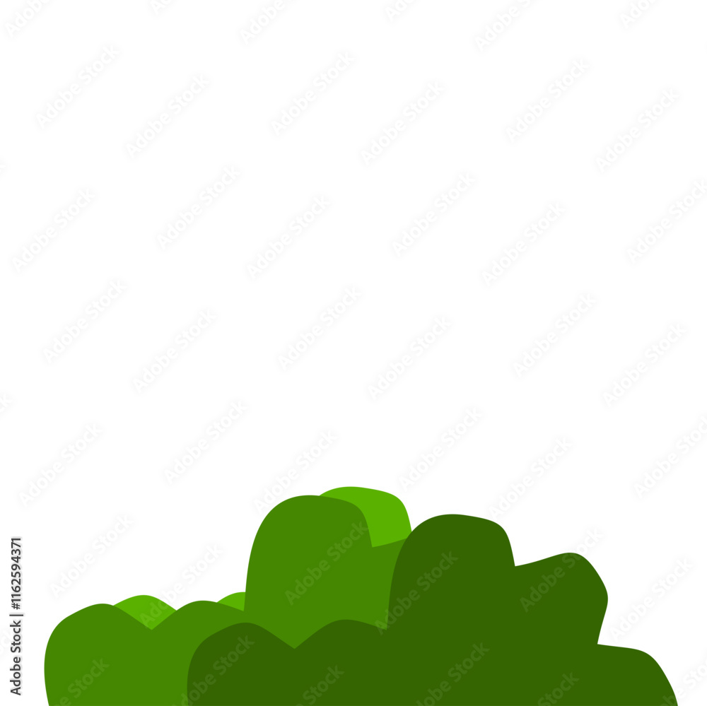 Obraz premium Bush Vector Illustration
