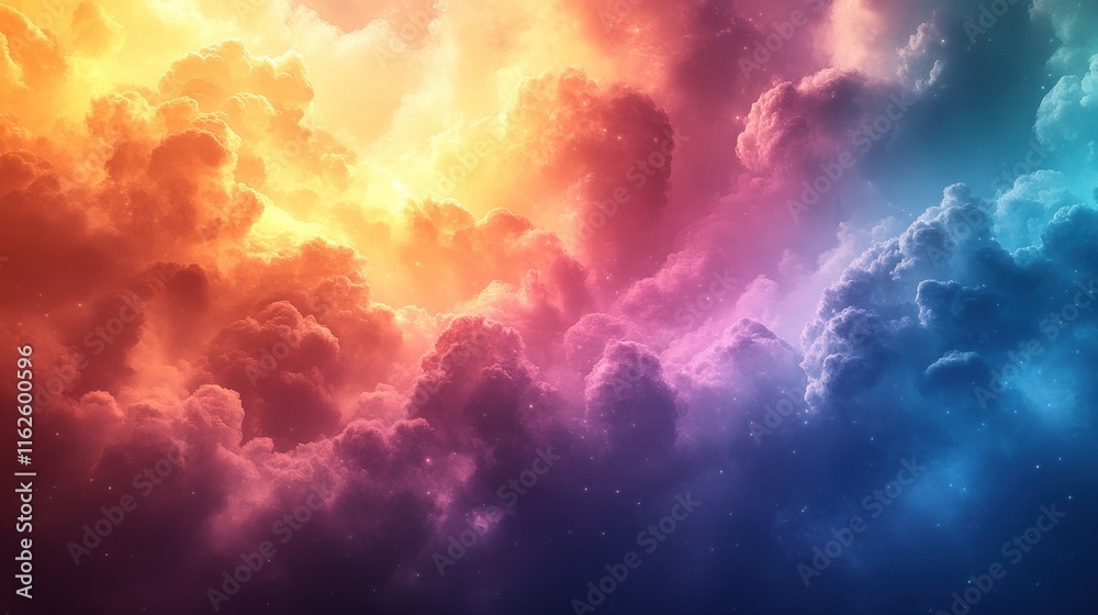 A celebratory Pride Month background featuring soft pastel rainbow tones along the edges creating a calm and open central space A celebratory Pride Month background featuring soft pastel rainbow tones along the edges creating a calm and open central space