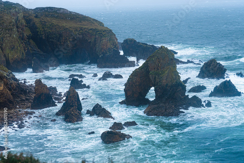 Winter Crohy head. Donegal. Ireland. 