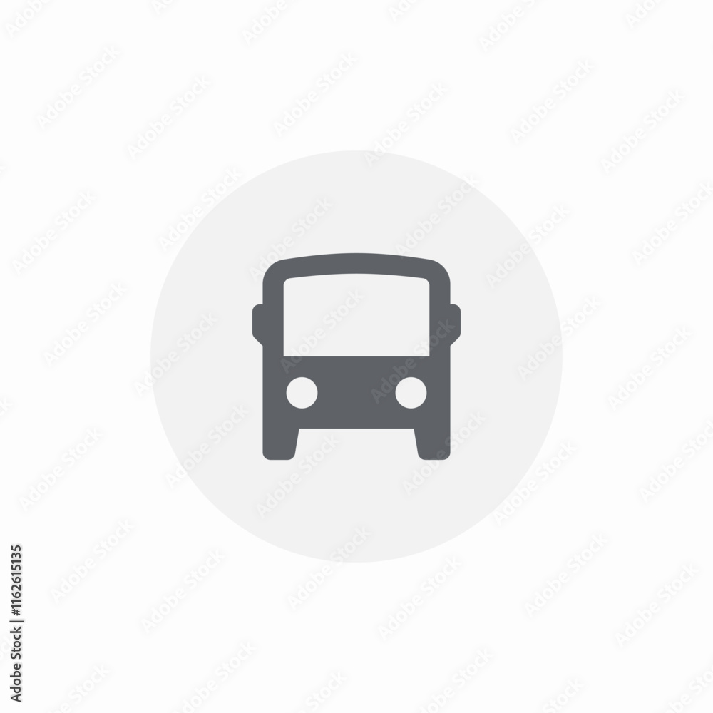 bus shuttle icon sign vector bus shuttle icon sign vector