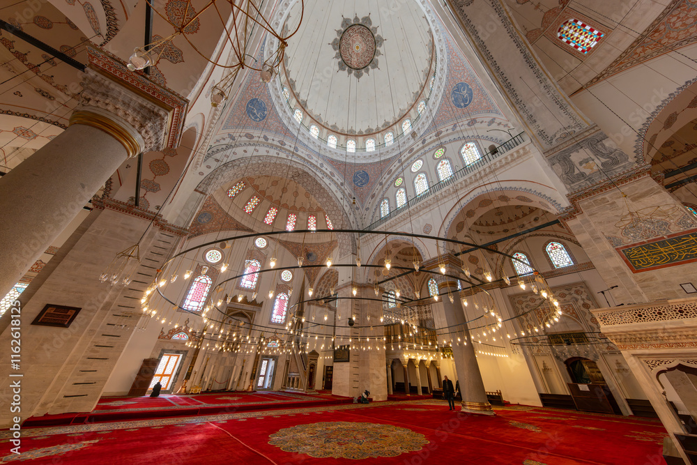 Beyazit Mosque - 16th century Ottoman imperial mosque as seen from the Beyazıt Square (Freedom Square).