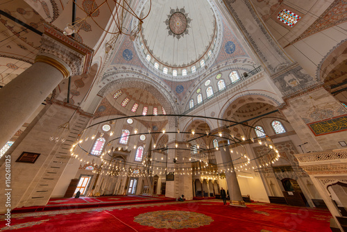 Beyazit Mosque - 16th century Ottoman imperial mosque as seen from the Beyazıt Square (Freedom Square).