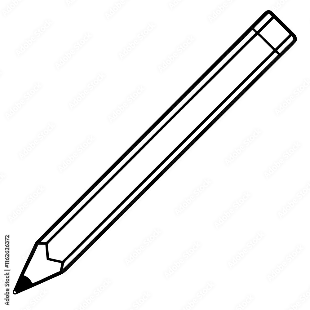 Artistic Pencil Line Art Vector Artistic Pencil Line Art Vector