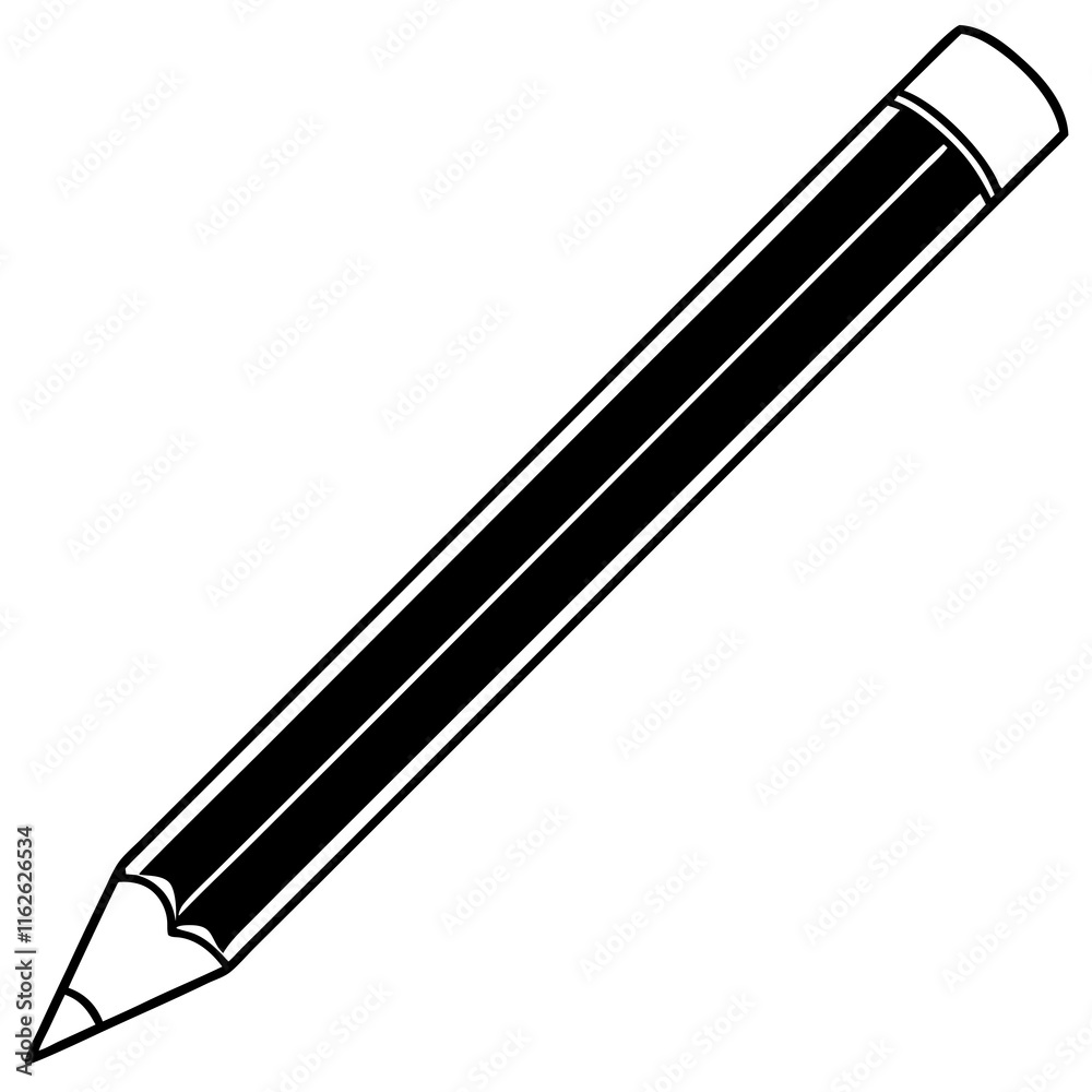 Artistic Pencil Line Art Vector Artistic Pencil Line Art Vector