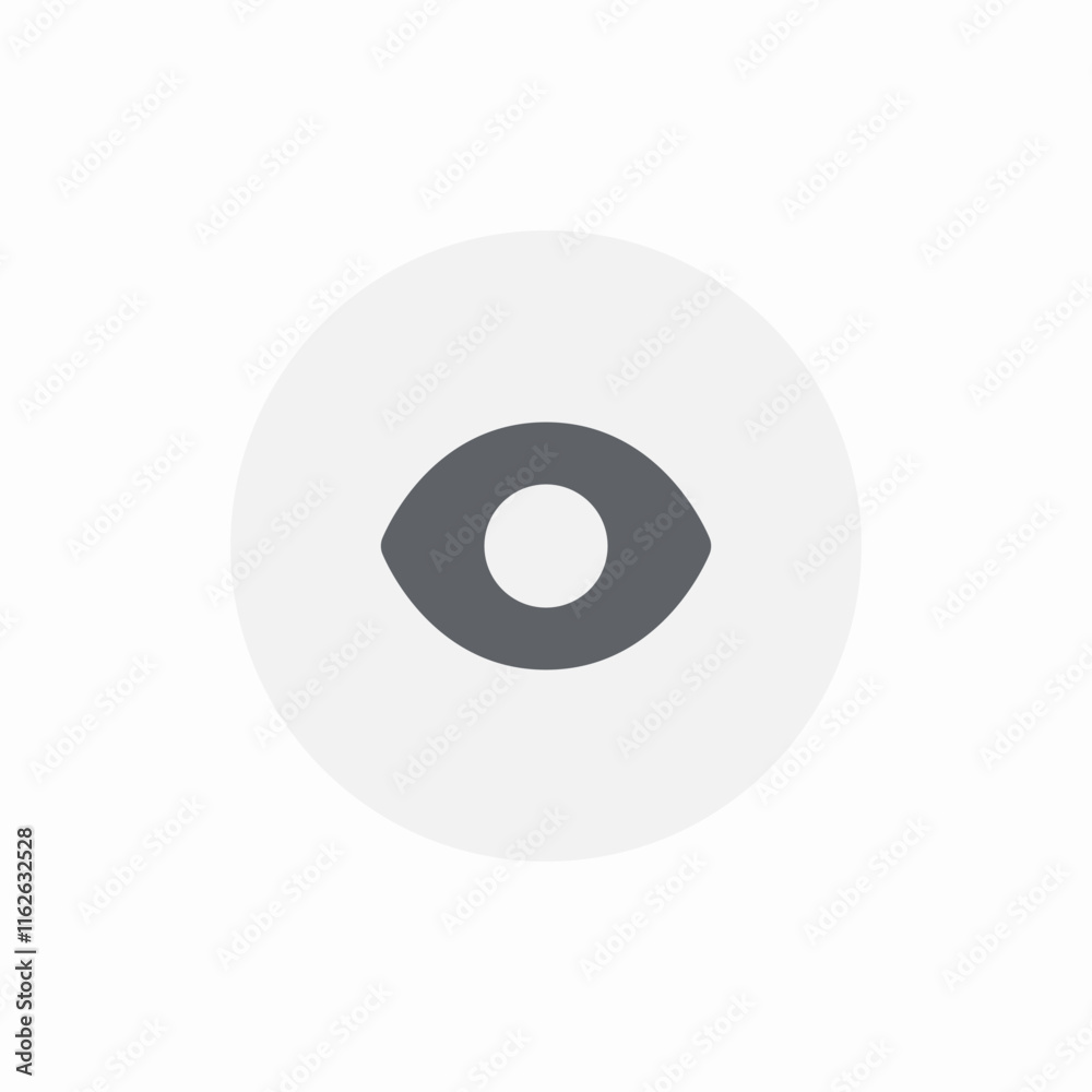 eye visible icon sign vector eye visible icon sign vector