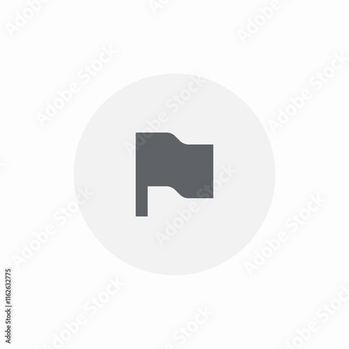 flag mark icon sign vector