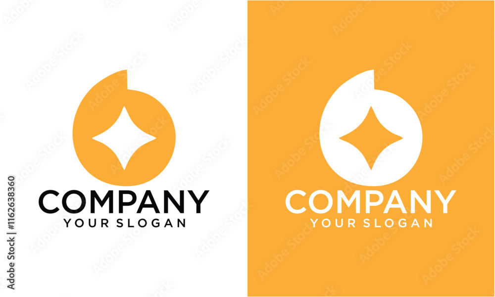 Creative Letter B with star logo icon design template elements Creative Letter B with star logo icon design template elements
