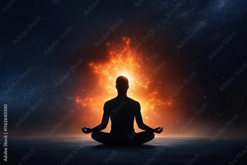 social pressure relief. A symbolic depiction of glowing neurons connecting and calming through meditation social pressure relief. A symbolic depiction of glowing neurons connecting and calming through meditation