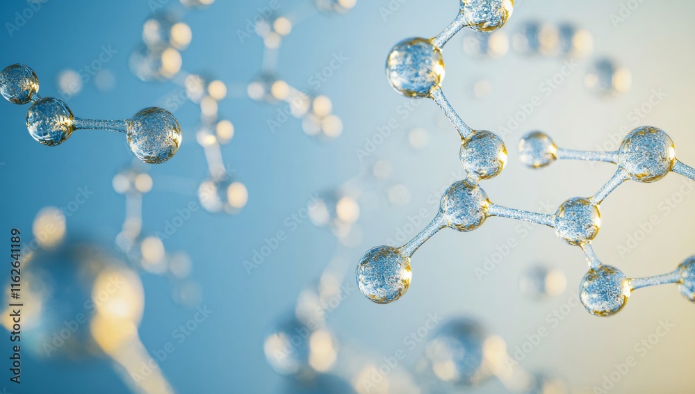 Abstract Molecular Structure: Science, Technology, and Healthcare Concept Abstract Molecular Structure: Science, Technology, and Healthcare Concept