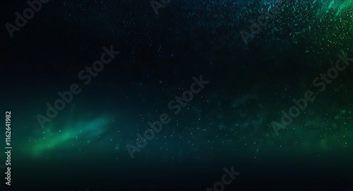 Black dark blue green emerald petrol teal lime yellow white abstract background