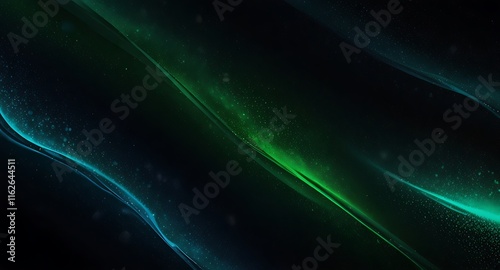 Black dark blue green emerald petrol teal lime yellow white abstract background