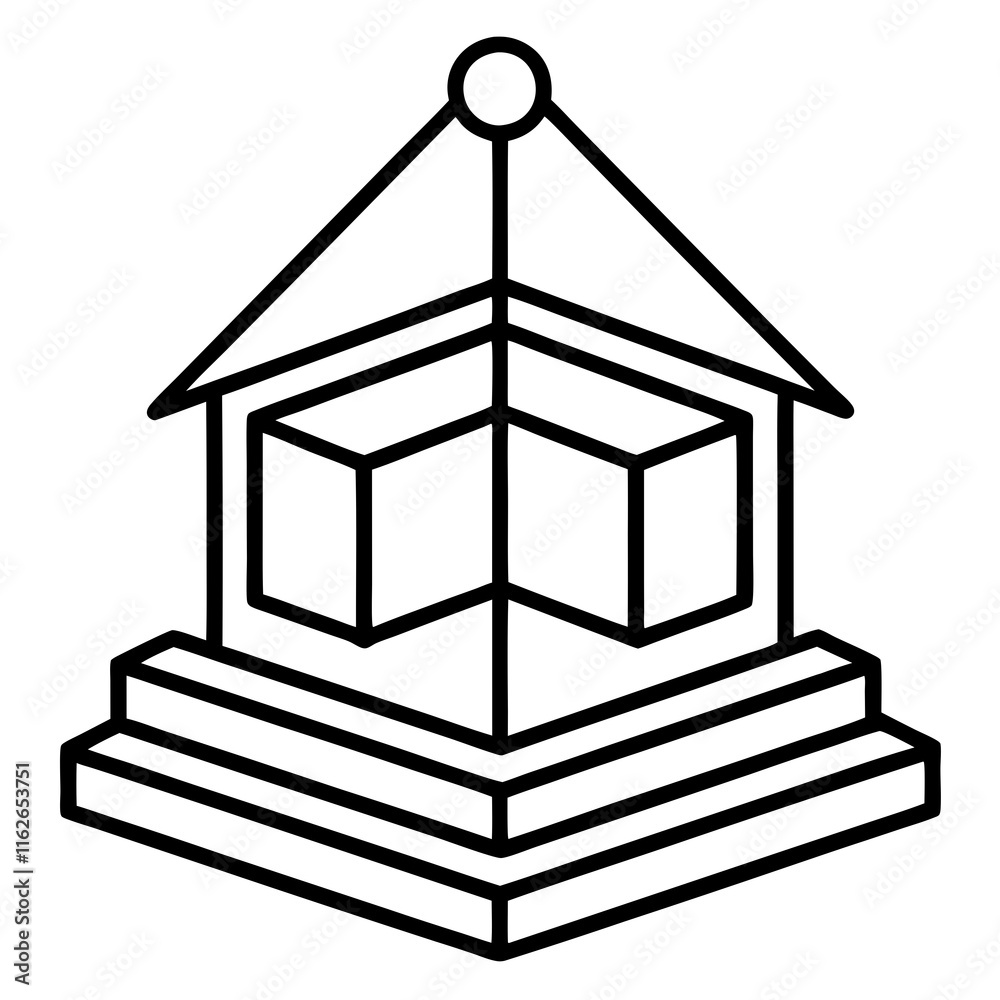 Elegant Knowledge Base Line Art Elements Elegant Knowledge Base Line Art Elements