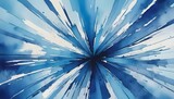Fondo abstracto azul con efecto de desenfoque de movimiento radial, creando una sensación de velocidad y movimiento