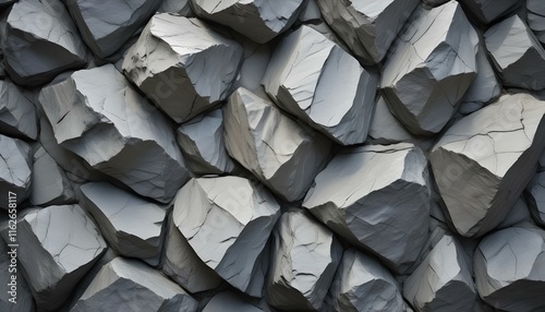 Fondo de piedra o pizarra gris arrugado con texturas y patrones naturales