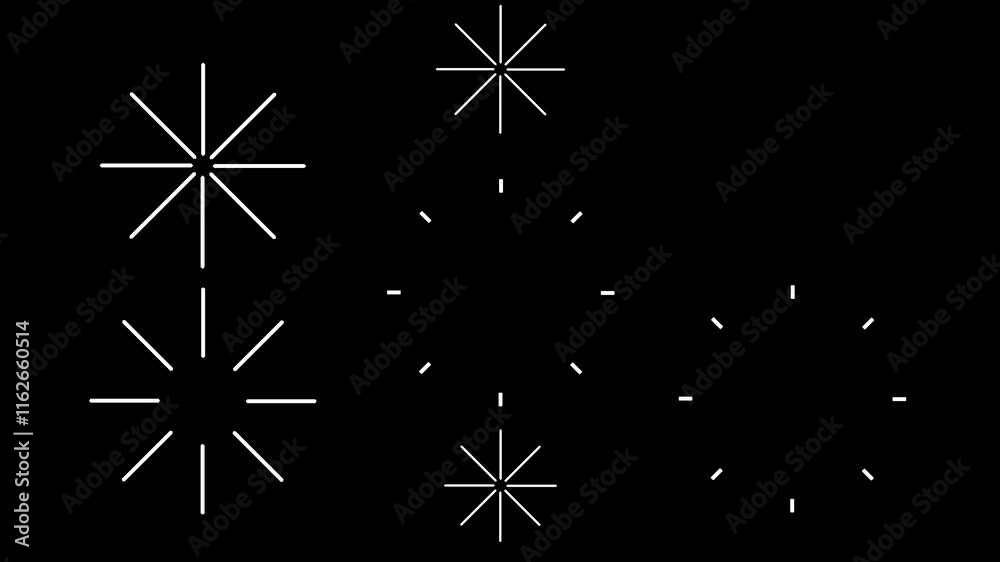 firework Highlight motion graphics on a black screen background. Pop-up circle animation element motion graphics. Video of bright colorful fireworks. firework Highlight motion graphics on a black screen background. Pop-up circle animation element motion graphics. Video of bright colorful fireworks.