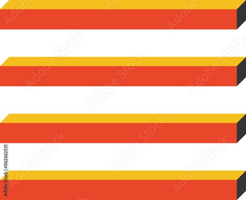 Free Download Shelves strip Bauhaus volumetric design - GFXLoad