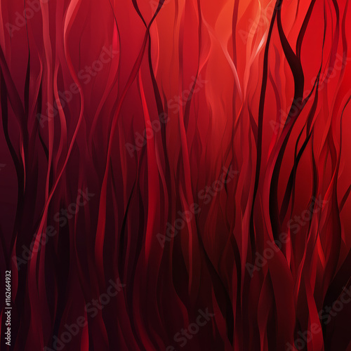 Simply red...