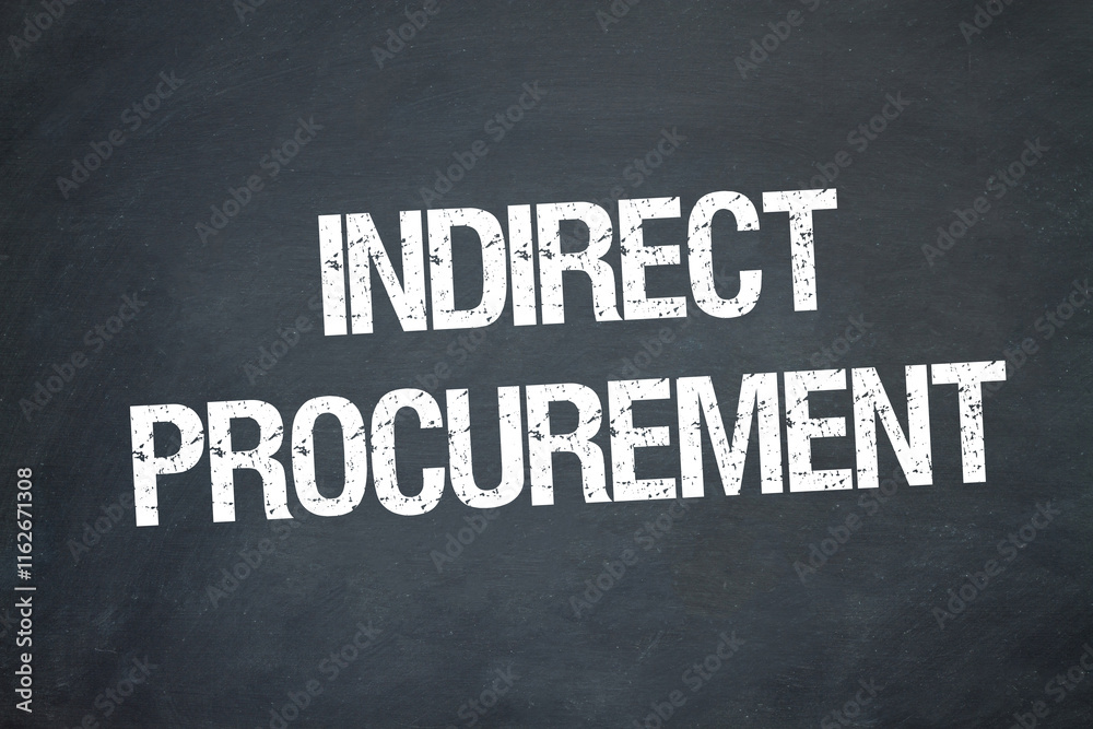 Obraz premium Indirect Procurement 