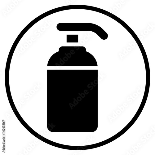lotion glyph icon