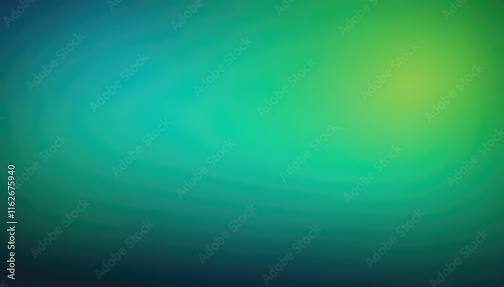 Fototapeta premium Gradient background in green tones 4