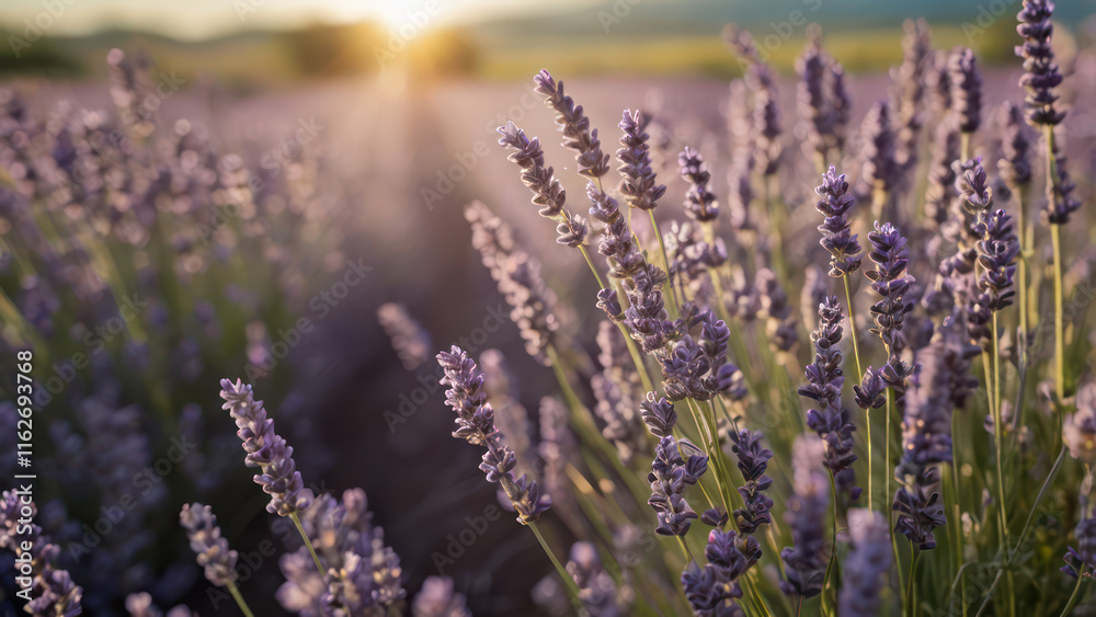 Fototapeta premium lavender field in region