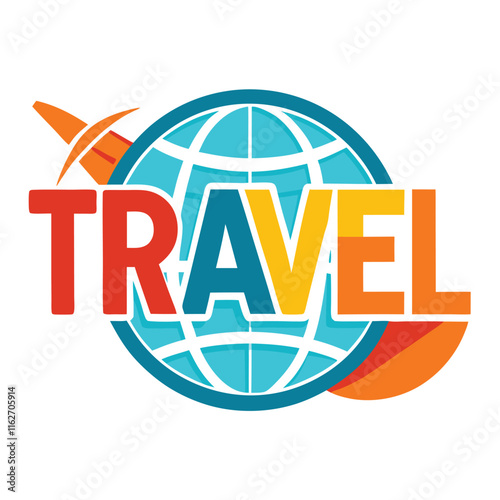 Travel logo vector illustration