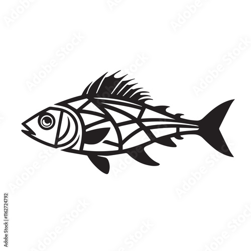 fish vector silhouette