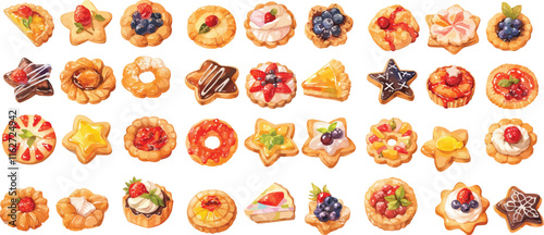 cookies watercolor clipart