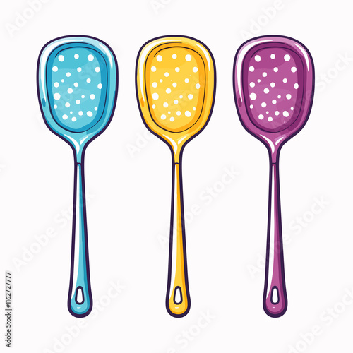 Spatula Kitchen Tool Cooking Icon for Home and Professional Culinary Use in Vector Format photo