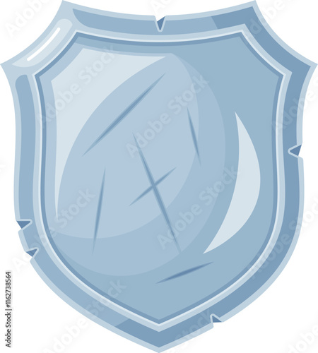 Steel shield medieval defense weapon