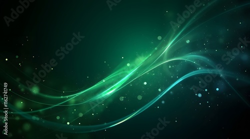 Black dark blue green emerald petrol teal lime yellow white abstract background. Color gradient ombre blend. Line stripe. Bright light flash glow glitter neon metallic. Noise grain mesh. Christmas