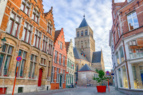 St. Jacob's Church, Bruges, Belgium photo