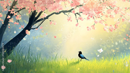 Blossom in spring