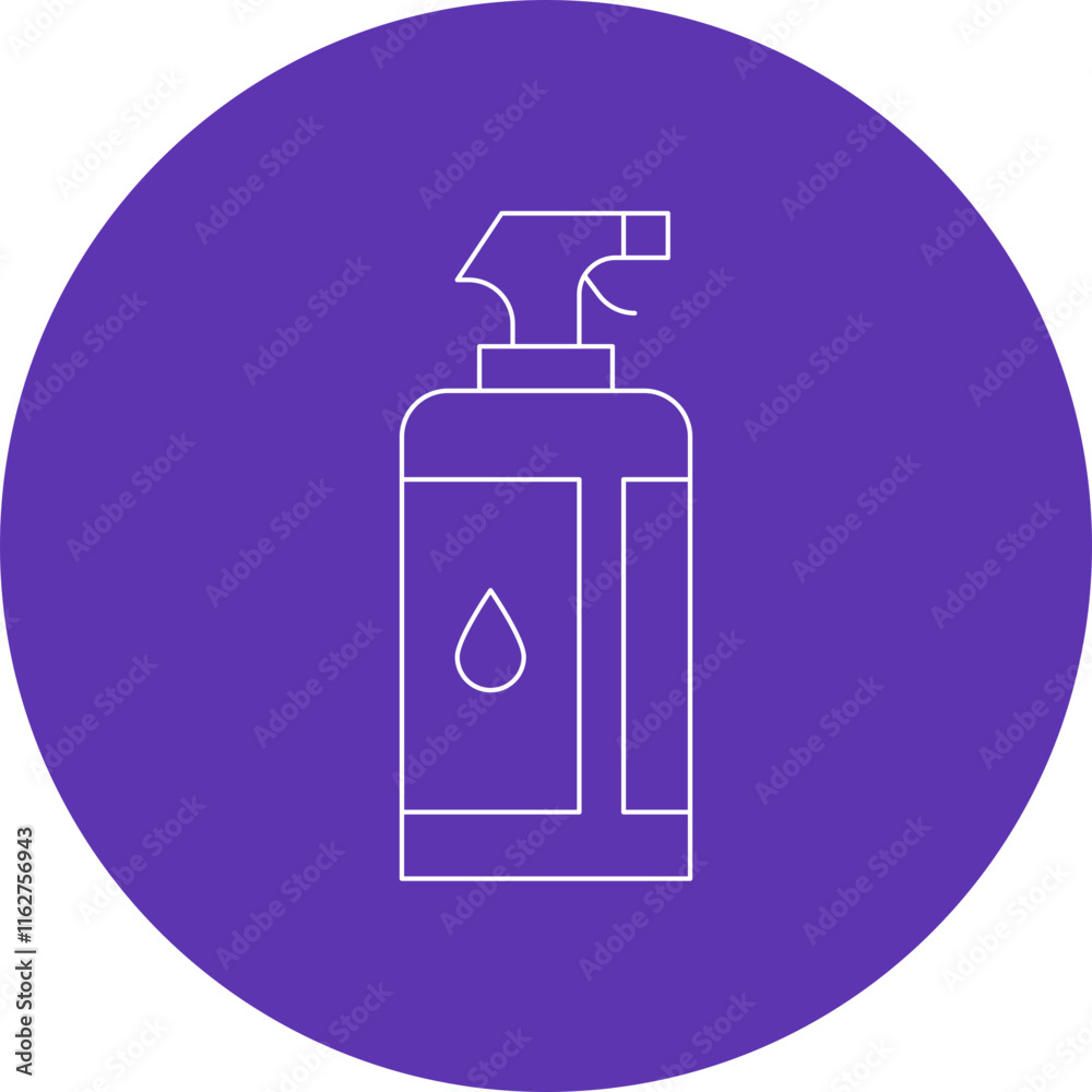 Cleaner icon single vector illustration Cleaner icon single vector illustration