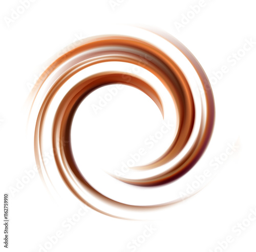 Soft wonderful mixed dark beige curvy eddy ripple luxury border banner frame icon sign logo symbol design. Tasty volute fluid melt sweet choco surface text space on glowing milky white stripe center
