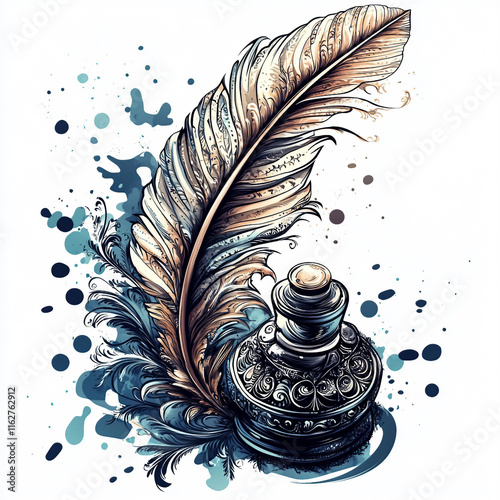 Feather and Ink 