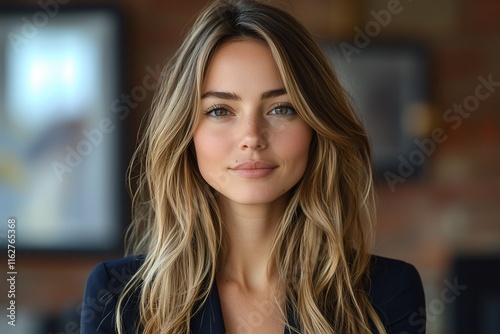 Wallpaper Mural Successful businesswoman looking confident and smiling Torontodigital.ca