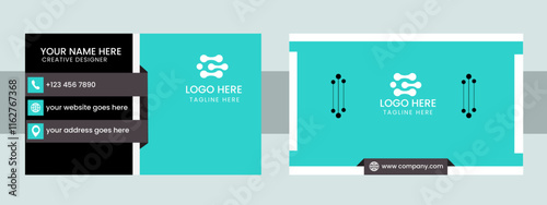 Business Card, Modern business card template,Double sided business card template,vesiting card design, business card vector.
