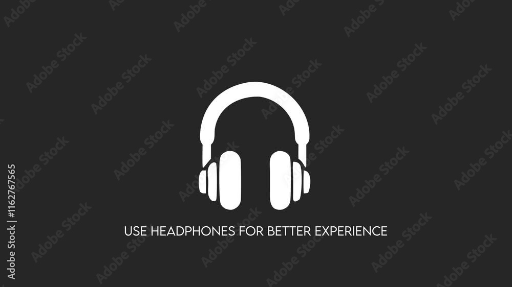 Use the headphone black green screen Use the headphone black green screen