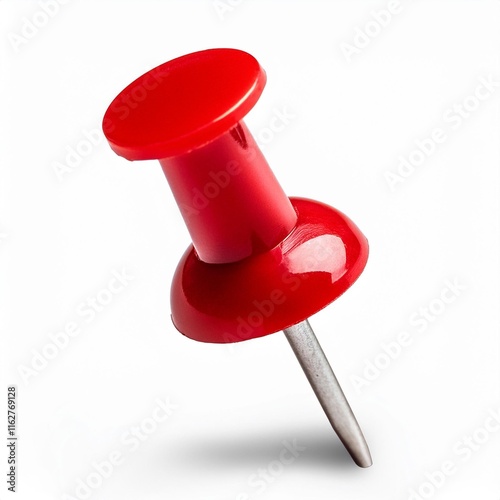 push pin isolated on white