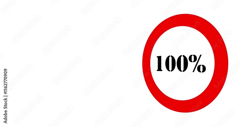 loading circle animation isolated on white background, loading 0-100 percent loading circle animation isolated on white background, loading 0-100 percent