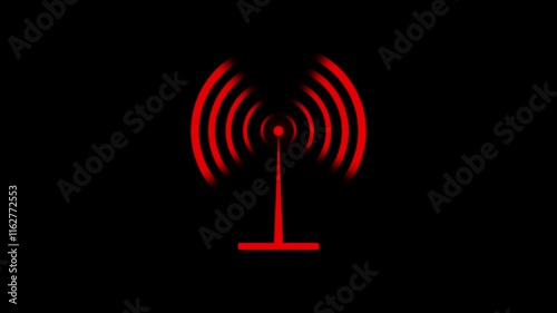 Wi-fi wireless internet network net connection icon logo wi-fi . technology wireless signal icon .