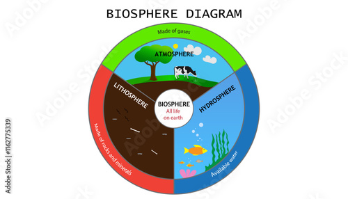 The Biosphere Education diagram 