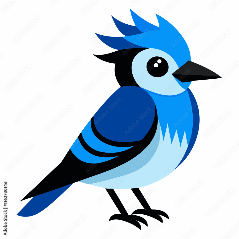 blue bird cartoon