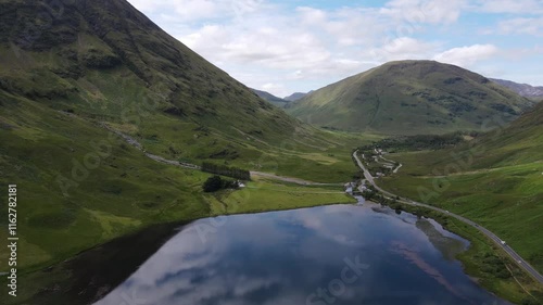 Loch Achtriochtan, Glen Coe, Hishland, Scotland, UK